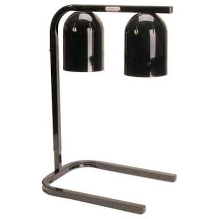 Nemco Warmer, Double Bulb , Black 6000A2B